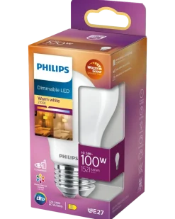 PHILIPS LED normallampa 10,5W E27 A60 dimbar
