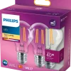 PHILIPS LED normallampa 4,3W E27 2-pack