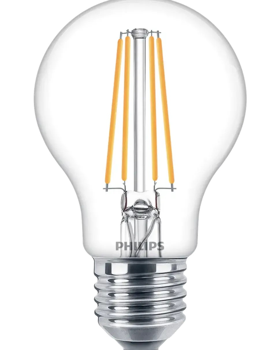 PHILIPS LED normallampa 7W E27 2-pack