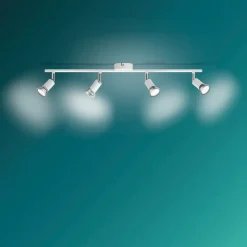 PHILIPS Spotlight Limbali GU10 4 spotlights - vit