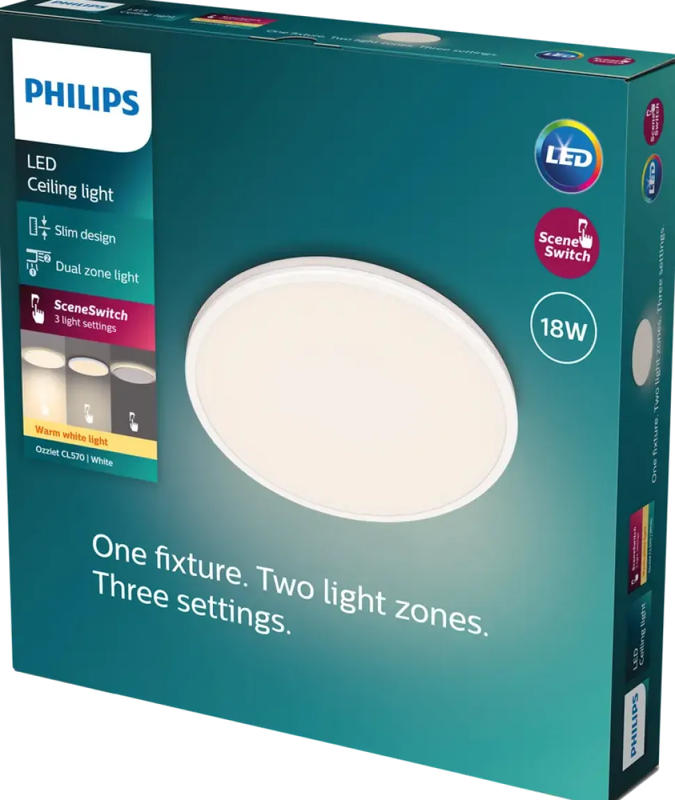 PHILIPS TAKPLAFOND OZZIET 30 CM