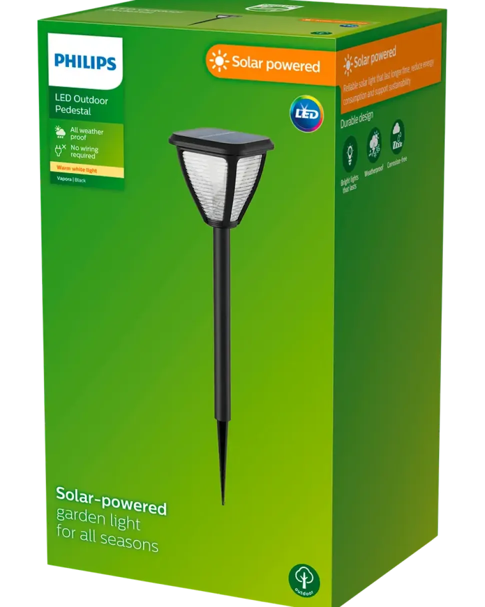 Philips Vapora - piedestal solcell
