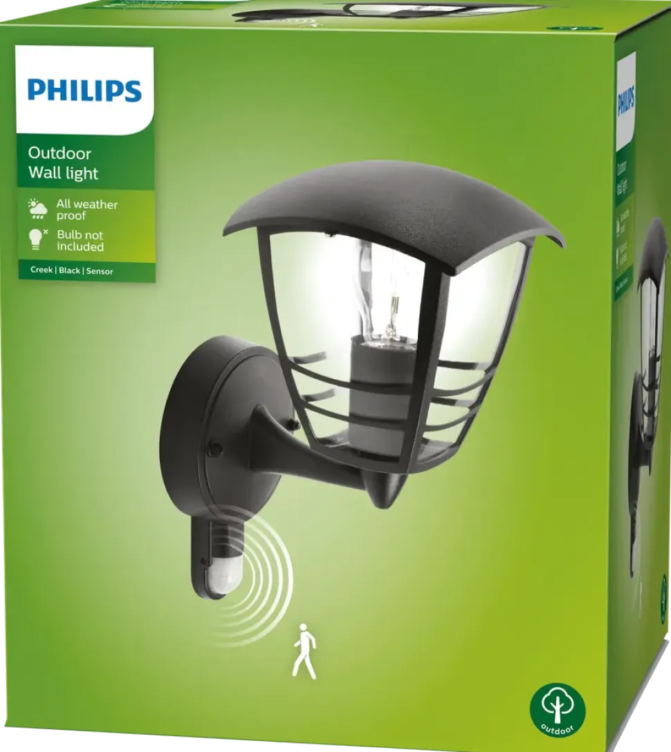 PHILIPS Vägglampa Creek Sensor