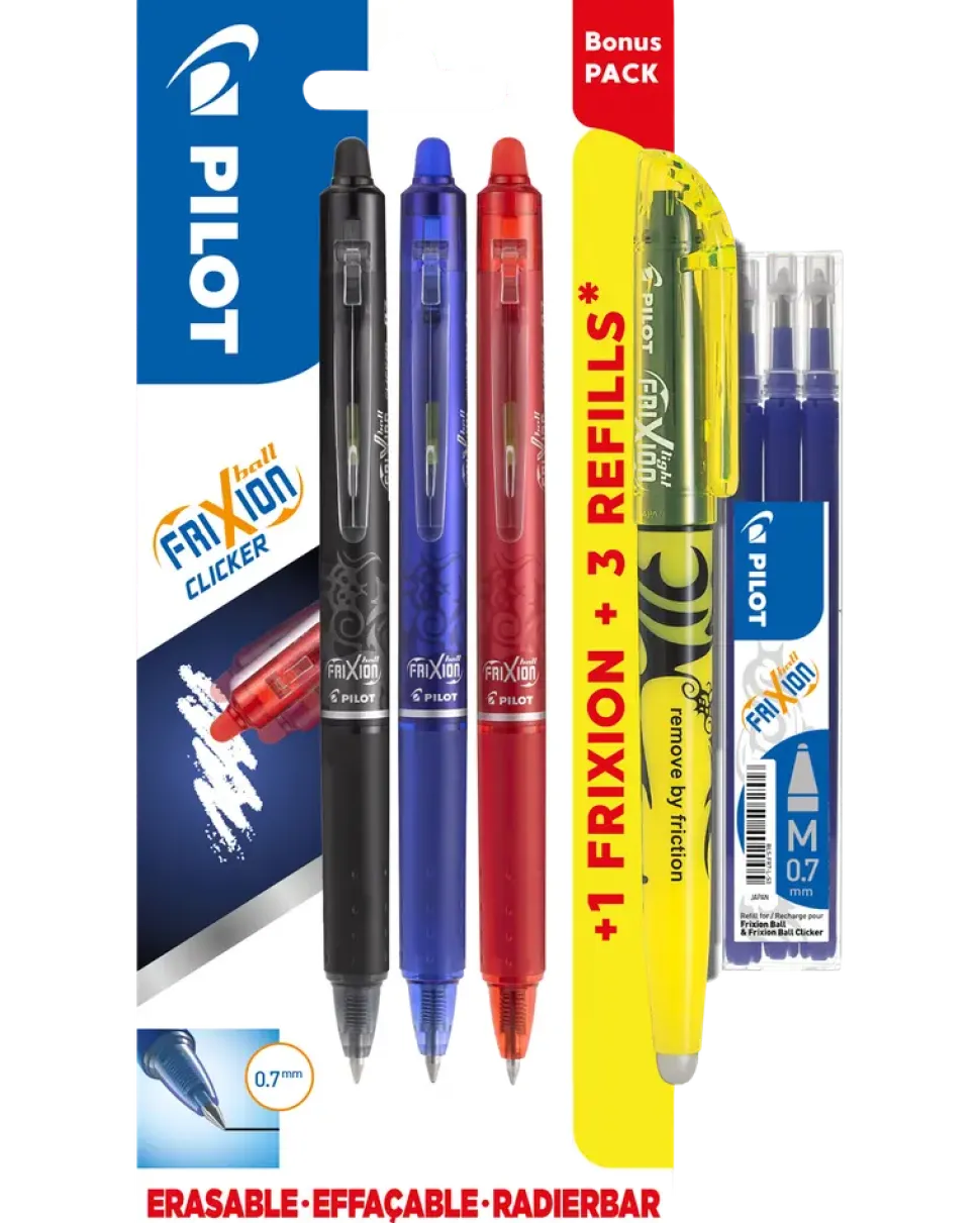 PILOT FRIXION PENNSET BONUS