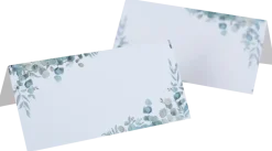 Placeringskort eucalyptus 10 st