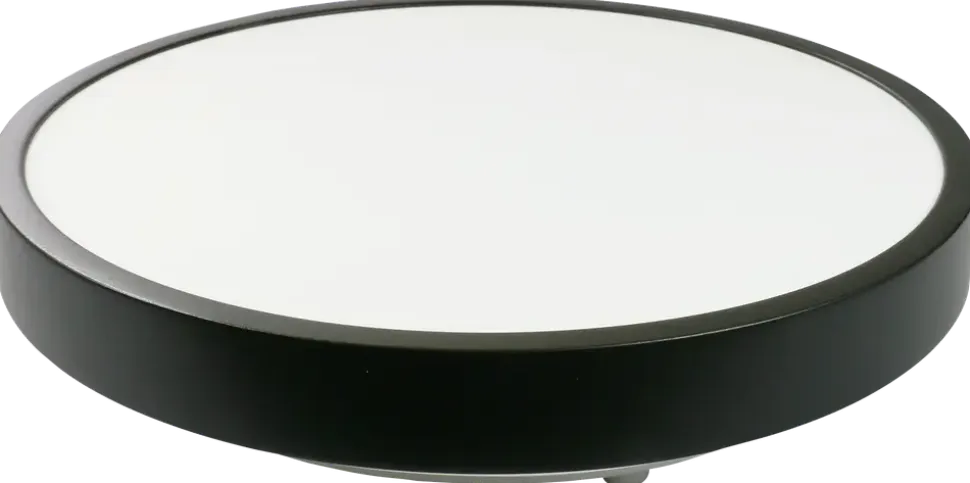 Plafond 12W svart och vit