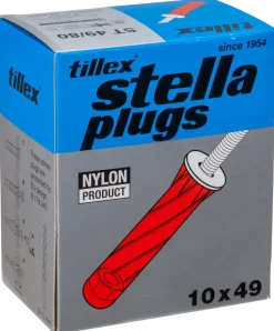 Plugg röd pan 5x55mm pkt 25st