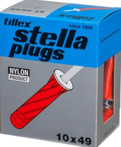 Plugg röd pan 5x55mm pkt 25st