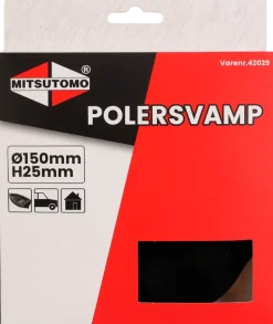 Polersvamp Ø150 mm H. 25 mm