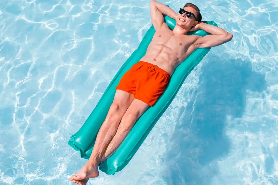 Poolmadrass - L 183 cm
