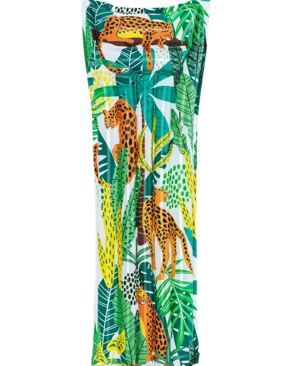 Poolmadrass mönstrad 183 cm