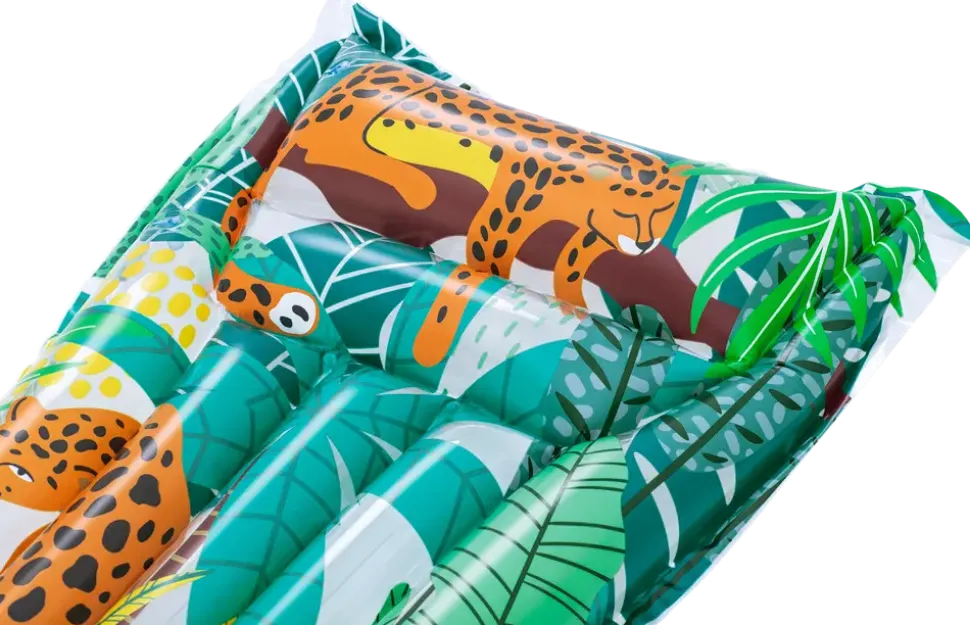 Poolmadrass mönstrad 183 cm