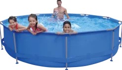 Pool med stålram 6125 l