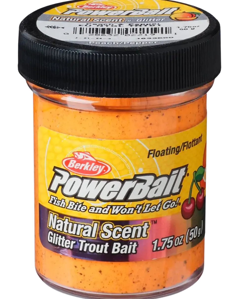Powerbait Peach & Pep Glitter