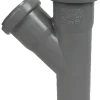 PP grenrör 40/40 mm x 45°
