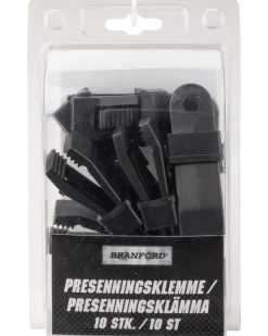 Presenningsklämma 10-pack