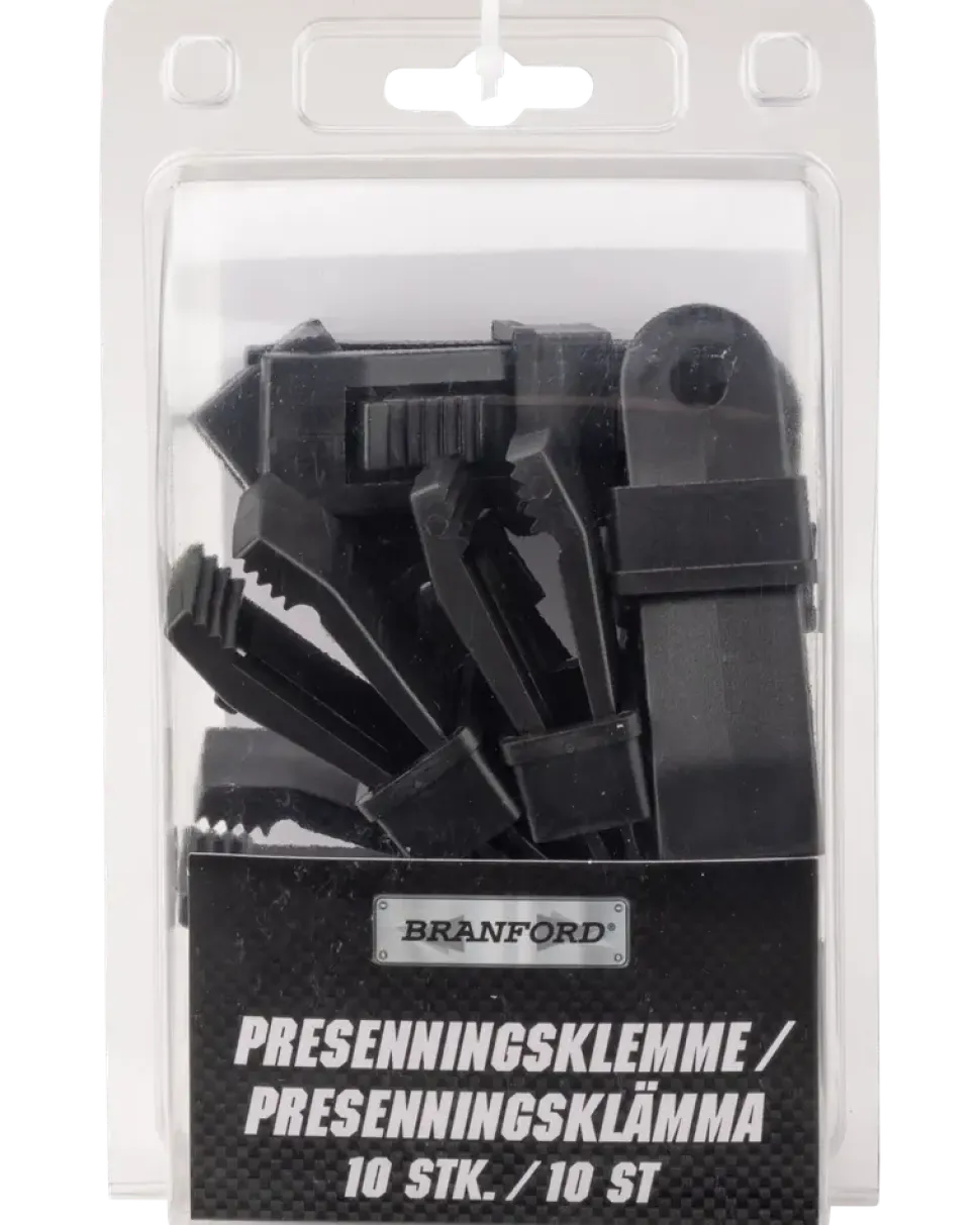 Presenningsklämma 10-pack