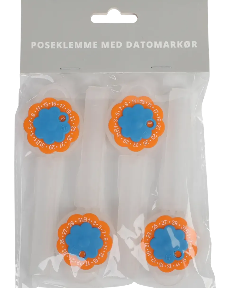 Påsklämma med datummarkör – 4 st.