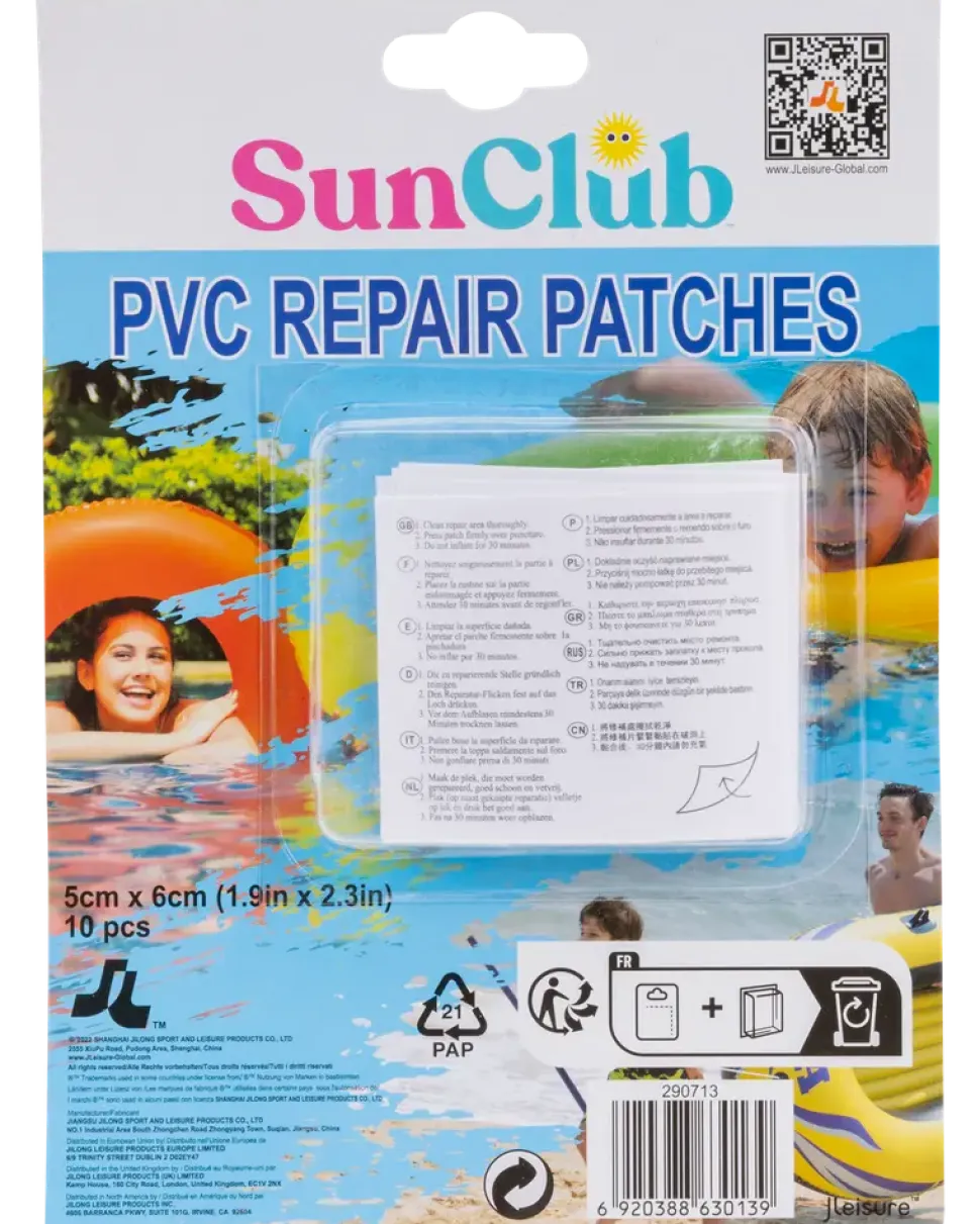 Reperationslappar till pool 5 x 6 cm, 10-pack