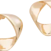 Örhänge chunky - guld