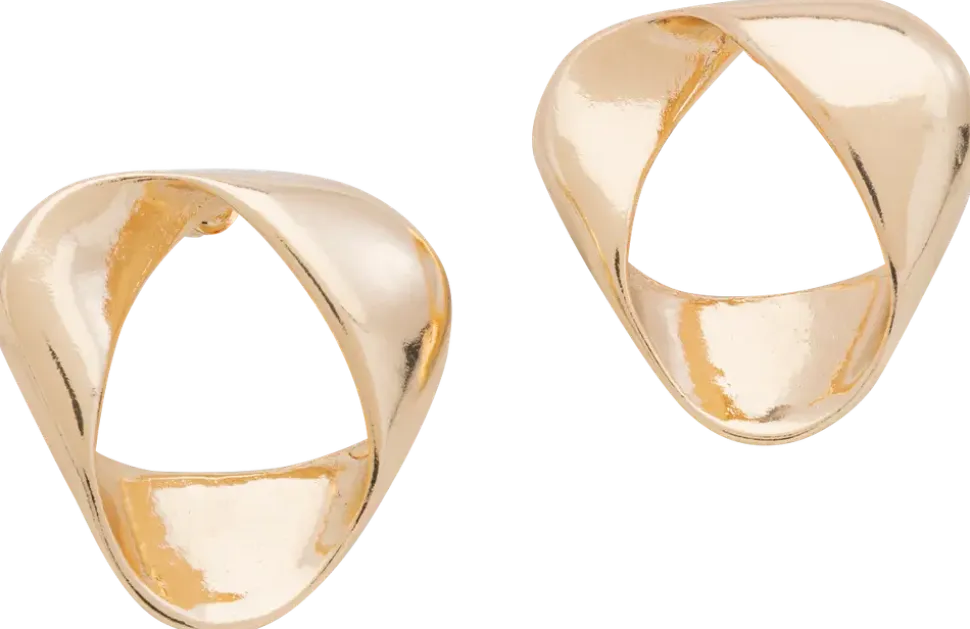 Örhänge chunky - guld