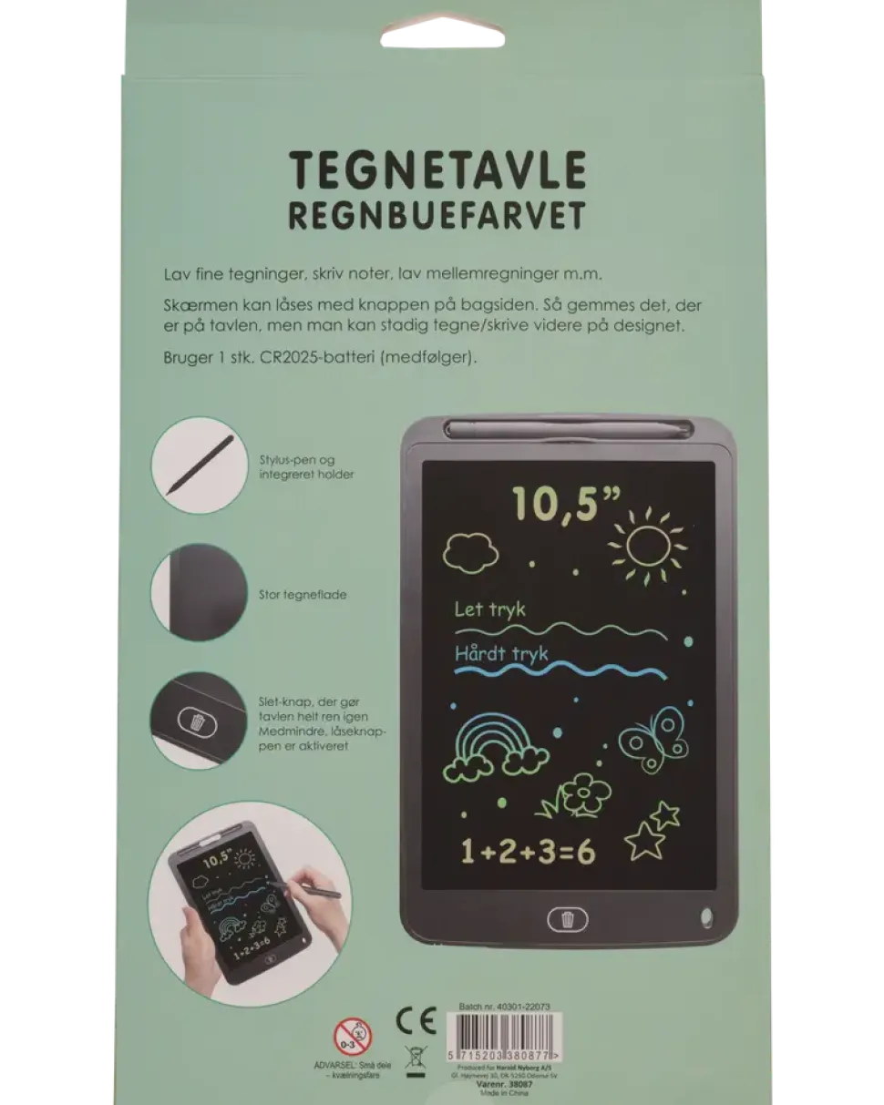 Ritplatta för barn LCD-skärm