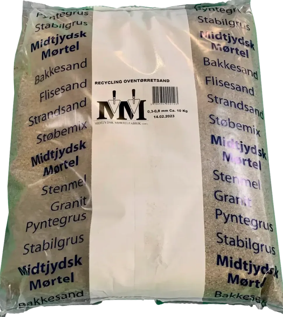 Sand för blästring 10 kg