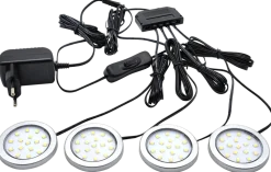 SARTANO LED-SPOTLIGHT 1,2W 4ST