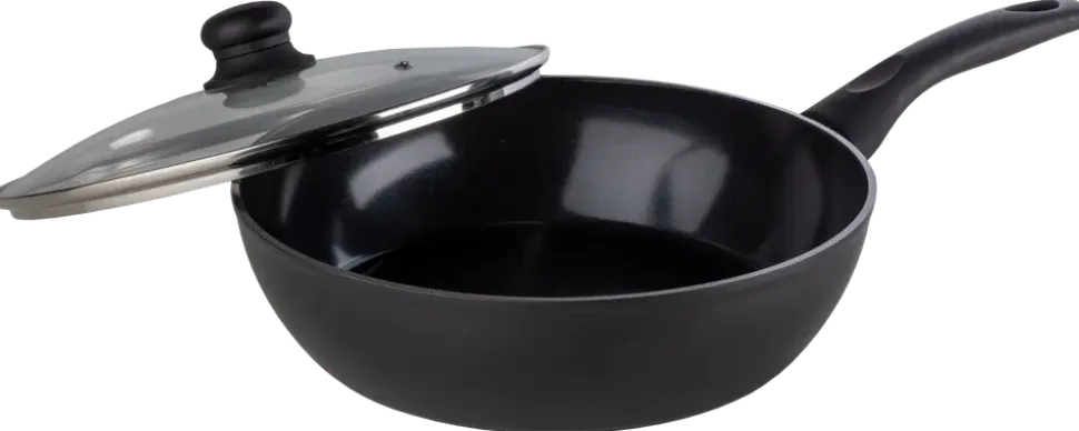 Sauteuse med lock 28 cm