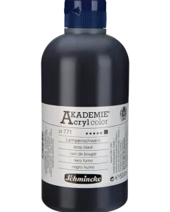 Schmincke Akrylfärg 500 ml Lamp black