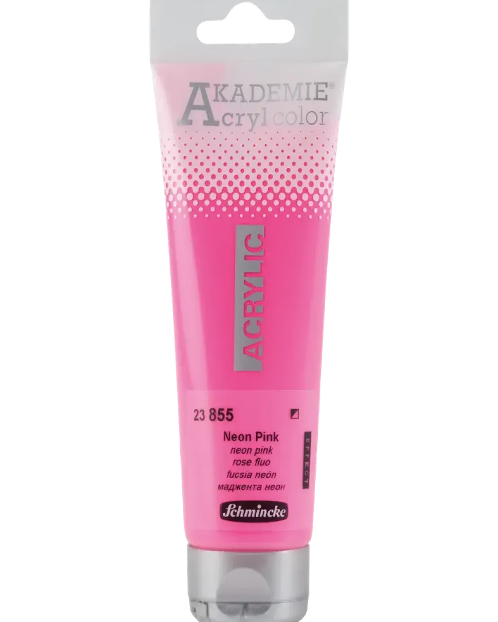 Schmincke Akrylfärg 120 ml – Neon pink