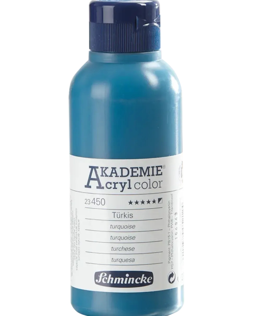Schmincke Akrylfärg 250 ml Turquoise