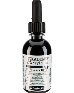 Schmincke Akryl Ink 50 ml – Lamp black