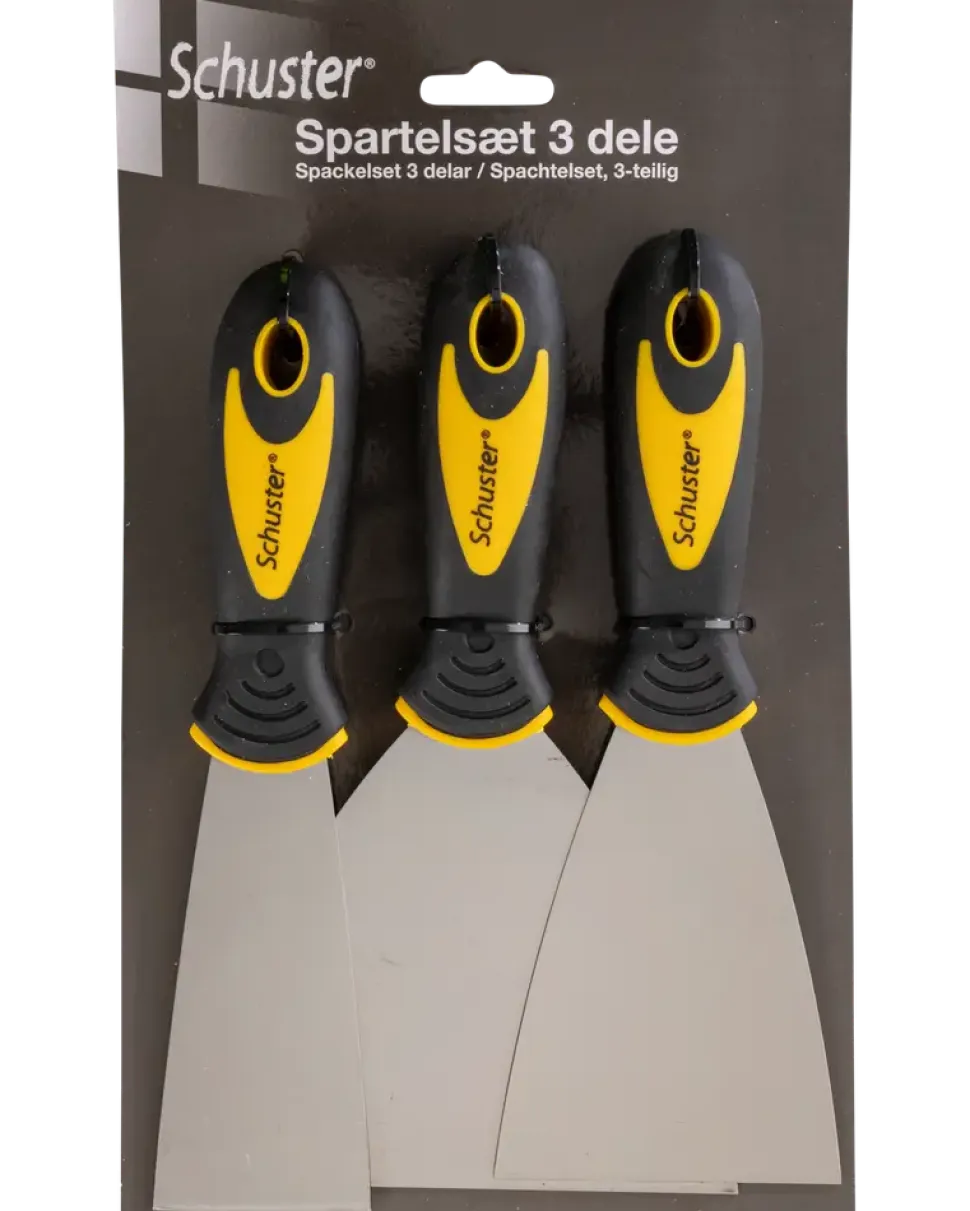 SCHUSTER Spackelset 3 delar