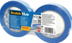 ScotchBlue™ maskeringstejp – 24 mm x 41 meter – 2 rullar