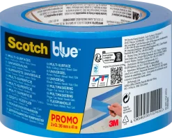 ScotchBlue™ maskeringstejp 36 mm x 41 meter, 2-pack