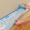 ScotchBlue™ Skyddsplast med maskeringstejp – 60,9 cm x 27,4 meter