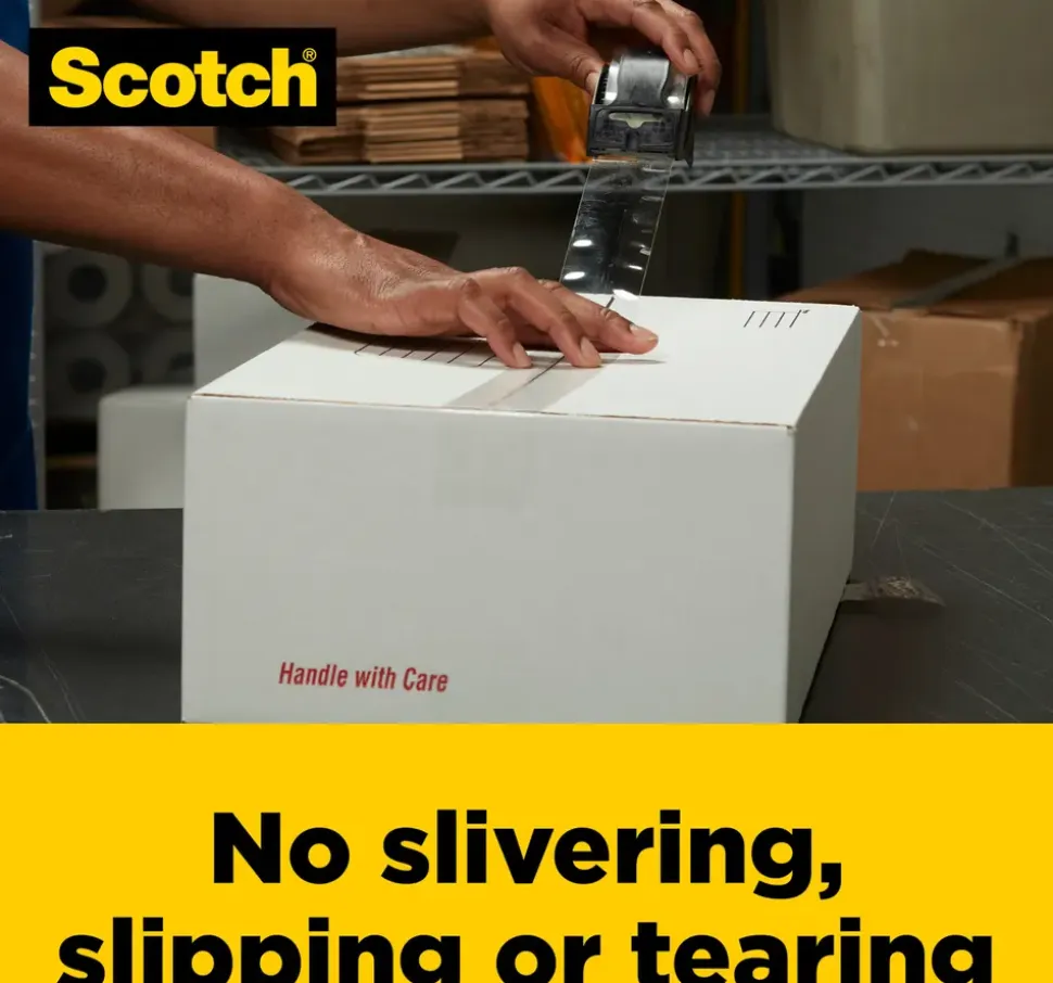 Scotch® Box Lock™ Emballagetejp 48 mm x 50 meter 3-pak