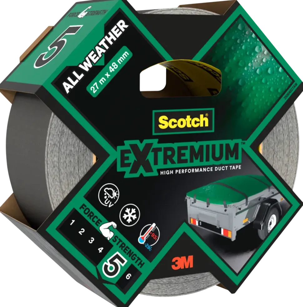 Scotch® Extremium™ Byggtejp ALLWeather - 27 meter x 48 mm
