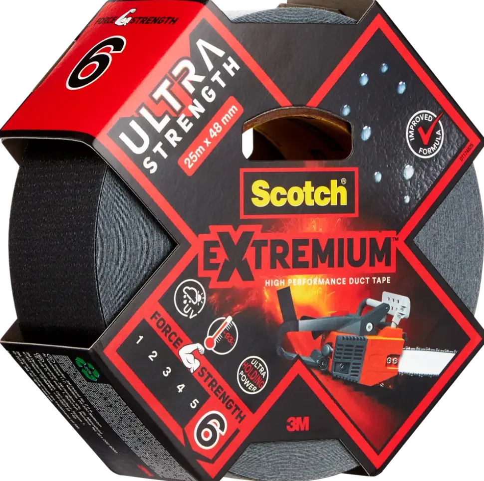 Scotch® Extremium™ Byggtejp UltraHigh 25 meter x 48 mm