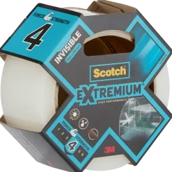 Scotch® Extremium™ INVISIBLE High Performance Byggtejp – 20 meter x 48 mm