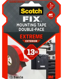 Scotch-FIX™ Dubbelhäftande tejp Extreme OUTDOOR 19 mm x 5 meter