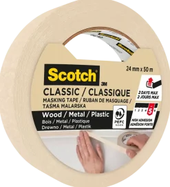 Scotch® maskeringstejp 50 meter x 24 mm
