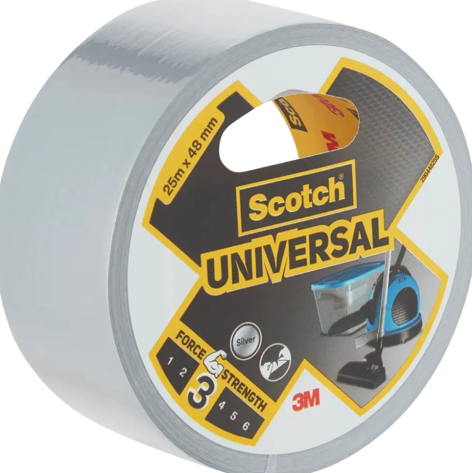 Scotch® Universal Byggtejp - Silver 48 mm x 25 meter