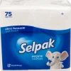 Selpack servett vit 75-pack