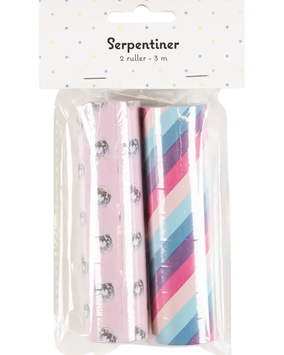 Serpentiner olika design 2-pack