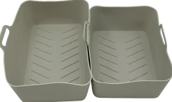 Silikonform avlång Airfryer 2-pack