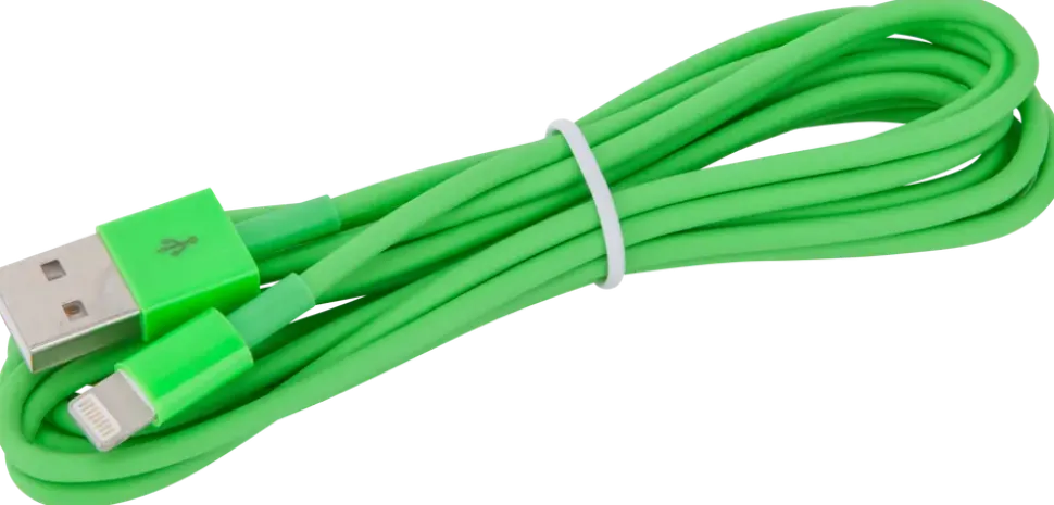 Sinox lightningkabel grön 2 m
