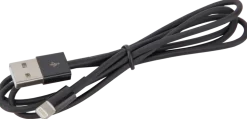 Sinox lightningkabel svart 1 m