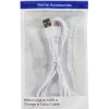 Sinox micro-usbkabel vit 1 m